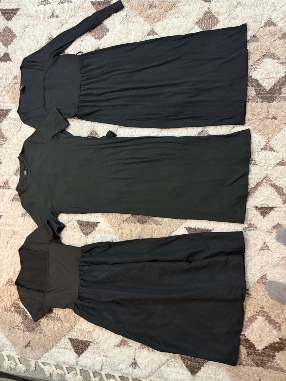 3 Black Dresses